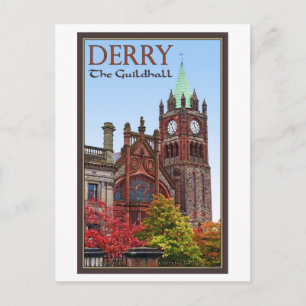 Derry - Die Guildhall Postkarte