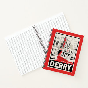 Derry Hauptstadt Theater Notizbuch