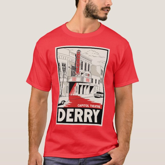 Derry Hauptstadt Theater T-Shirt (Vorderseite)