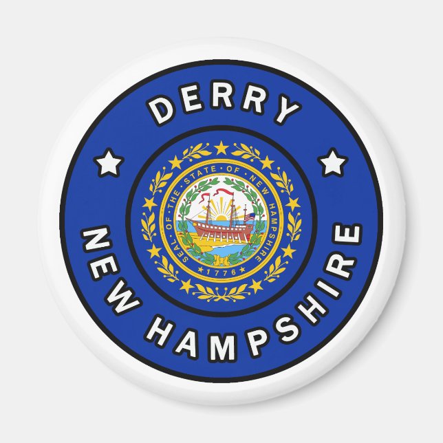 Derry New Hampshire Magnet (Vorne)