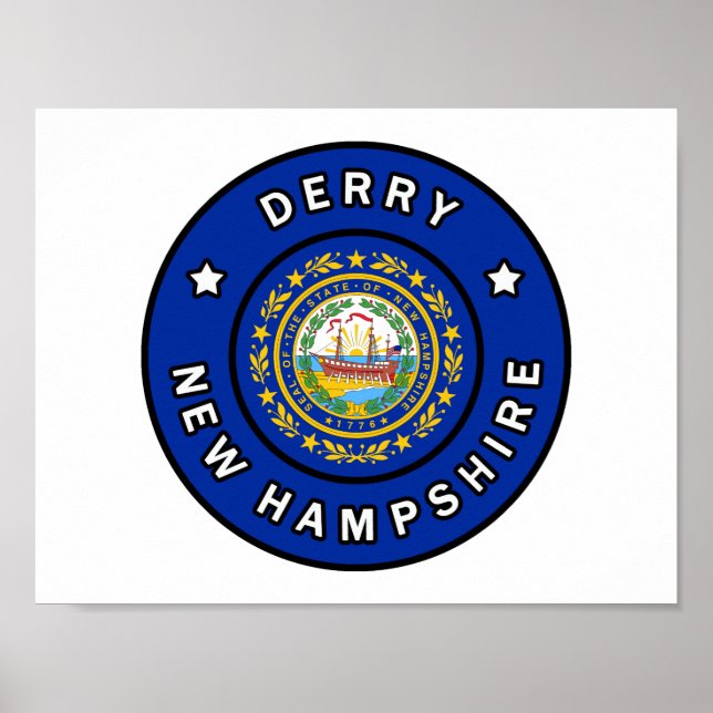 Derry New Hampshire Poster (Vorne)