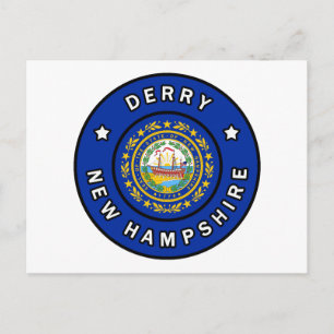 Derry New Hampshire Postkarte