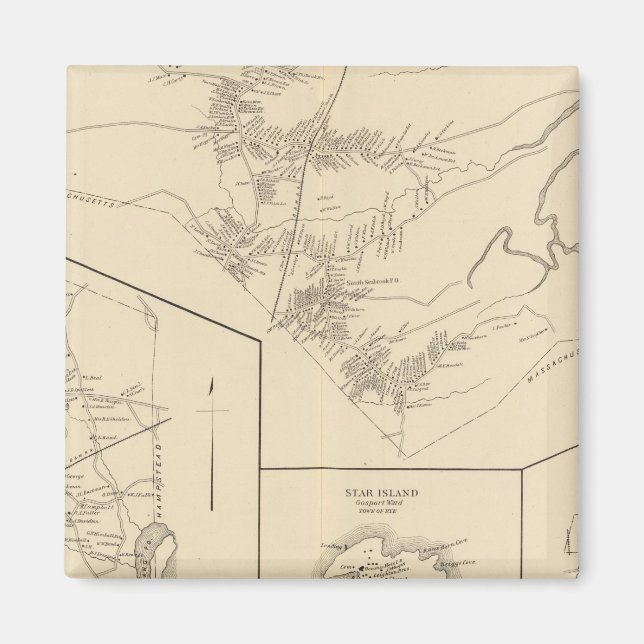 Derry, Seabrook, Roggen Magnet (Vorne)