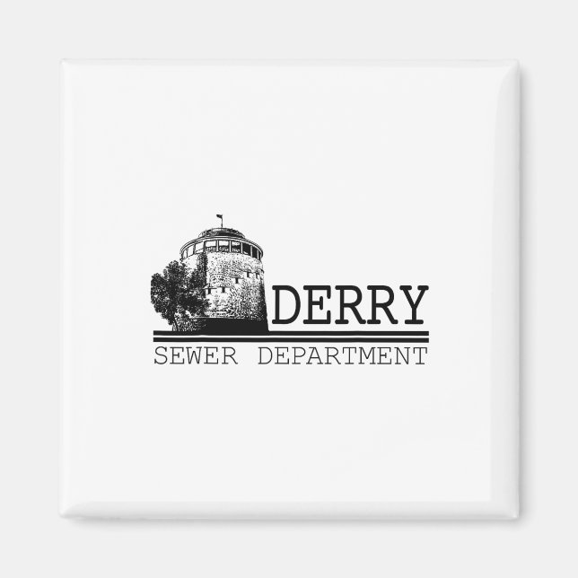 Derry Sewer Department Magnet (Vorne)