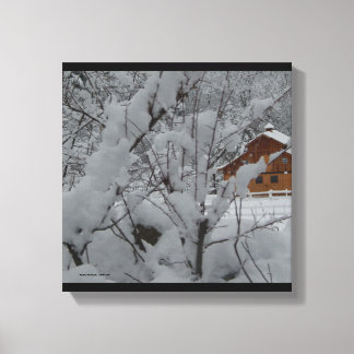 Derry Winter Ranch 12 x 12 Leinwand