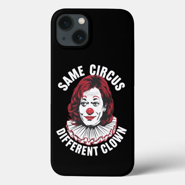 Derselbe Circus Different Clown Anti Kamala 2024 Case-Mate iPhone Hülle (Rückseite)