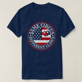 Derselbe Zirkus Unterschiedlicher Clown USA T-Shirt