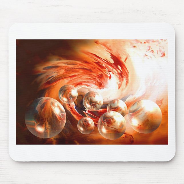 Derzeit Abstrakt Mousepad (Vorne)