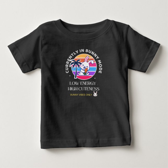 Derzeit im Bunny-Modus  Baby T-shirt (Vorderseite)