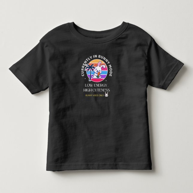 Derzeit im Hasen-Modus  Kleinkind T-shirt (Vorderseite)