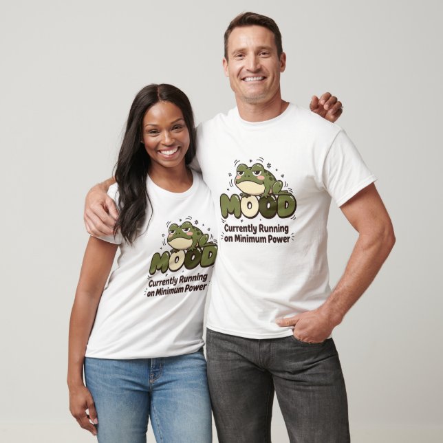 Derzeit läuft auf Minimum Power Frog Tee (Unisex)