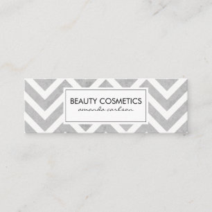 Derzeit Zickzack Mini Visitenkarte