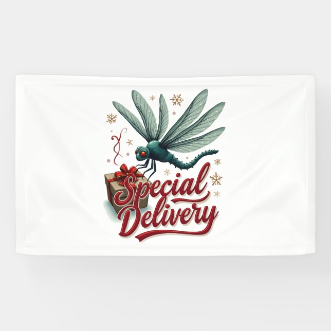 Derzeitige Delivery Dragonfly Banner (Horizontal)