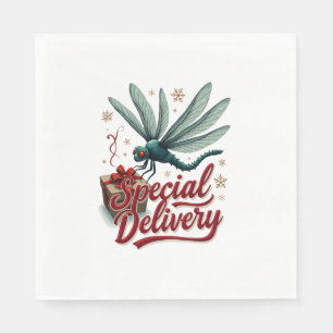 Derzeitige Delivery Dragonfly Serviette