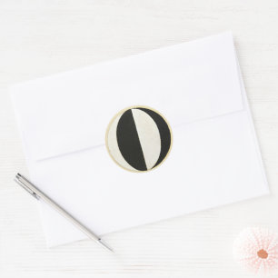 Derzeitiger Stand von Mahatmas durch Hilma af Klin Runder Aufkleber