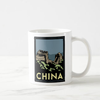 des Asien-Kunst-Dekos der großen Wand der China Kaffeetasse