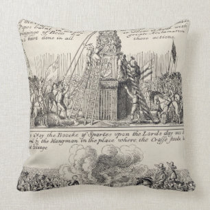 Des Cheapside Kreuzes durch iconocl herunterziehen Kissen