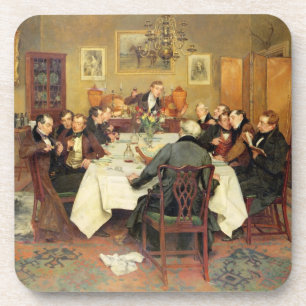 Des der Toast-"Schatze Bagmans und Ehefrauen (Öls Getränkeuntersetzer