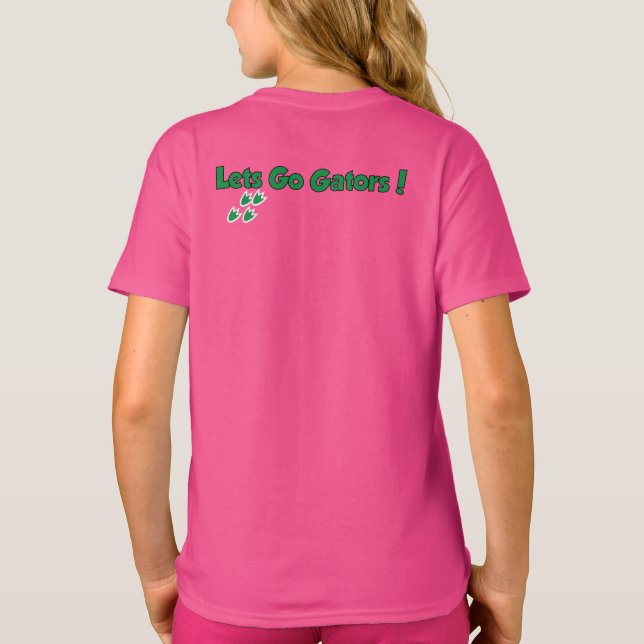 DES - Gator Gear Kids Girls Shirt (Rückseite)