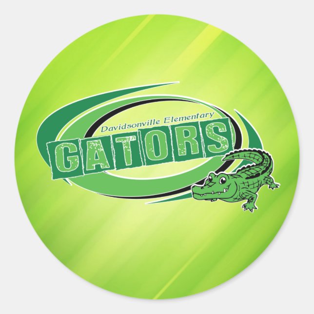 DES Gator Stickers (Vorderseite)