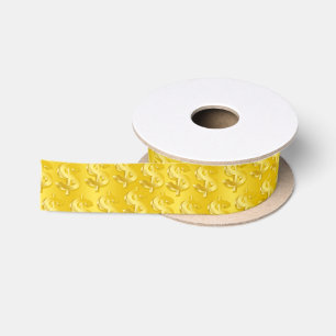 $ des Goldes $ Satinband