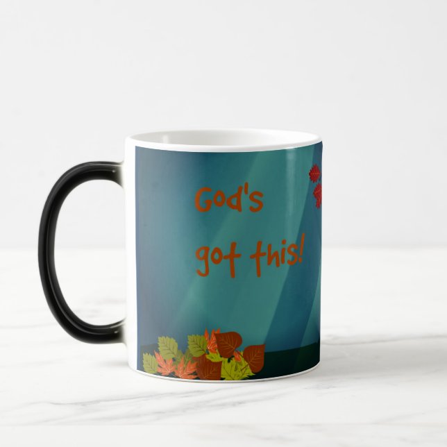 Des Gottes got dieses! Tasse (Links)