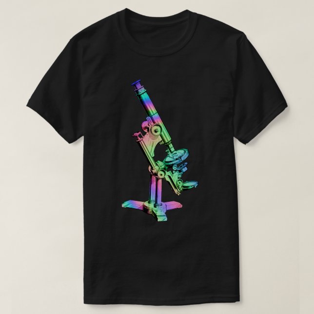 des holografischen Mikroskops T-Shirt (Design vorne)