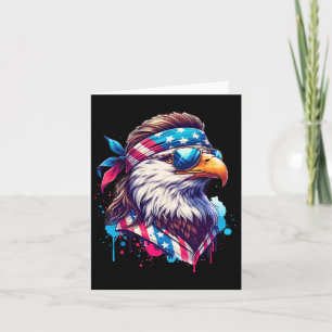 Des Juli Patriotischer Lustiger Adler 4. Juli Usa Karte