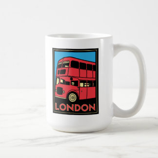 des Kunst-Dekos Londons Westminster England retro Tasse