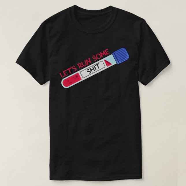 des Medizinischen Laboratoriums der LABLIFE T-Shirt (Design vorne)