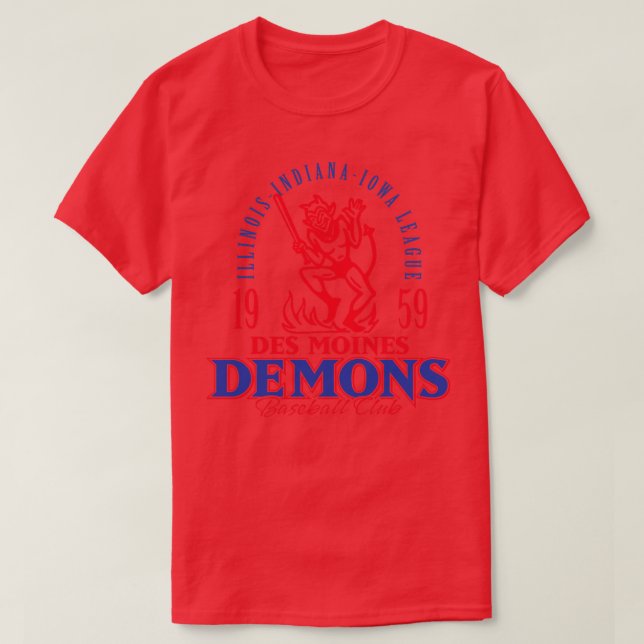 Des Moines Demons T-Shirt (Design vorne)