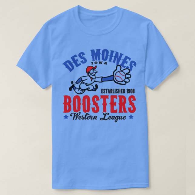 Des Moines Förderer T-Shirt (Design vorne)