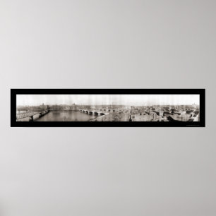 Des Moines, IA-Foto 1914 Poster