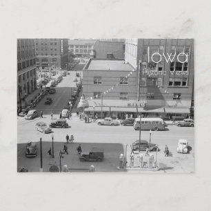 Des Moines, Iowa 1940 Postkarte