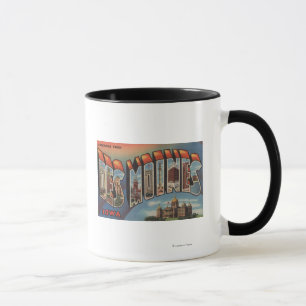Des Moines, Iowa (Hauptstadts-Gebäude) Tasse