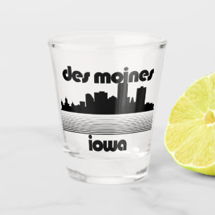 Des Moines, Iowa Schnapsglas