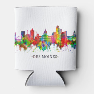 Des Moines Iowa Skyline Dosenkühler