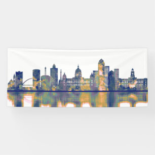 Des Moines Skyline Banner