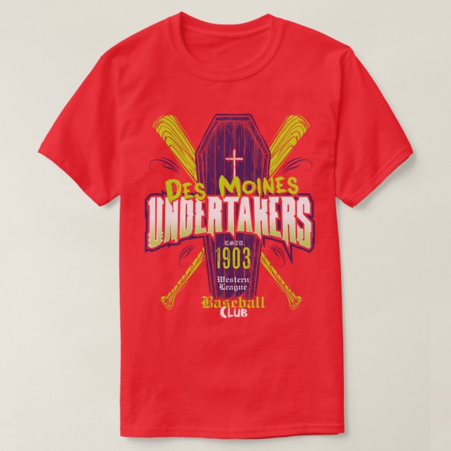 Des Moines Undertakers T-Shirt (Design vorne)