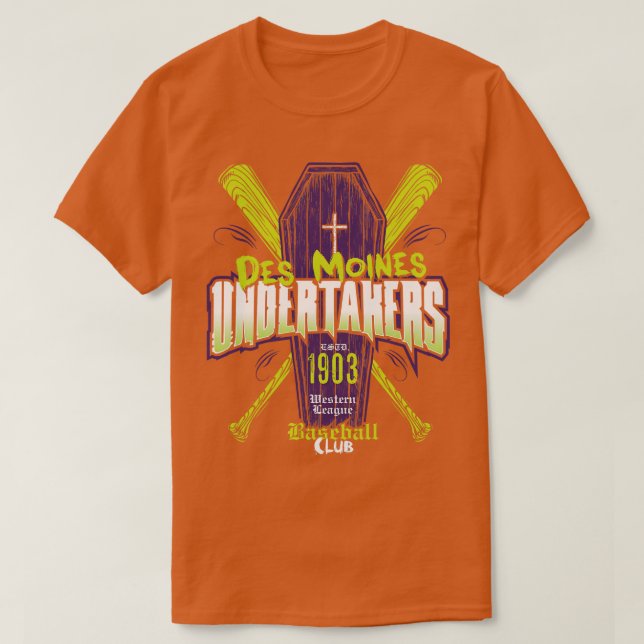 Des Moines Undertakers T-Shirt (Design vorne)