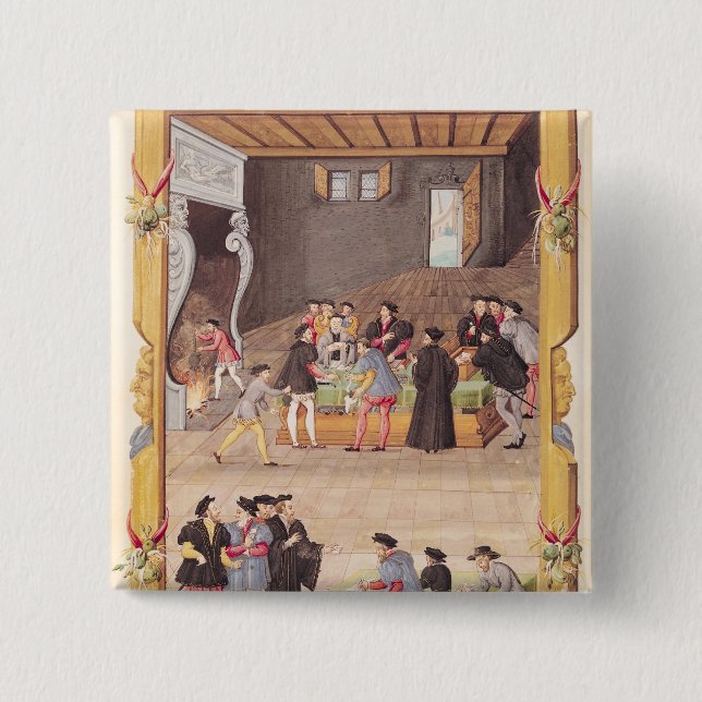 Des Notar-und des Königs Sekretärs Button (Vorderseite)