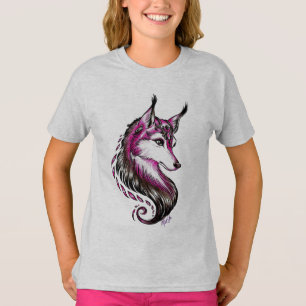 Des schöne der T - Shirt Hand gezeichneten