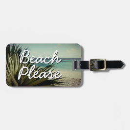 Des STRANDES kundenspezifische Gepäckanhänger