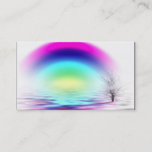Des WEISS der überschwemmte Regenbogen HERAUS, Visitenkarte