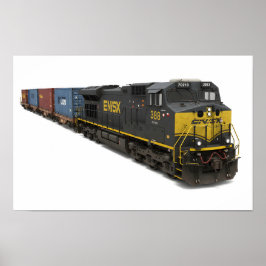 Desal Cargo Train Poster