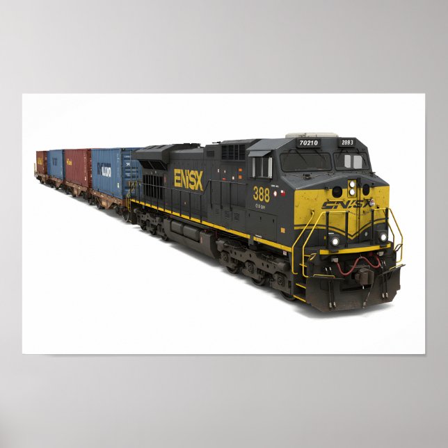 Desal Cargo Train Poster (Vorne)