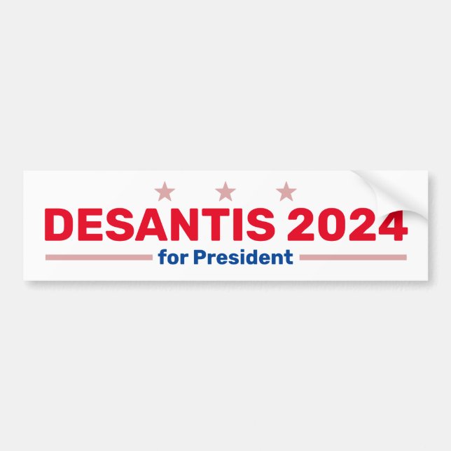 DeSantis 2024 Autoaufkleber (Vorne)