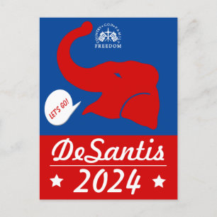 DeSantis 2024 Postkarte