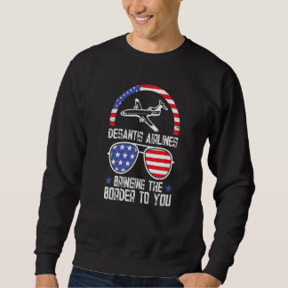 DeSantis 2024 - Vintage US-Flagge - amerikanisch Sweatshirt