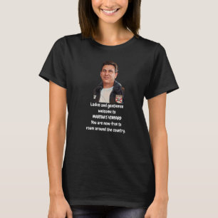 Desantis Airline bringt die Grenze zu Ihnen nach M T-Shirt